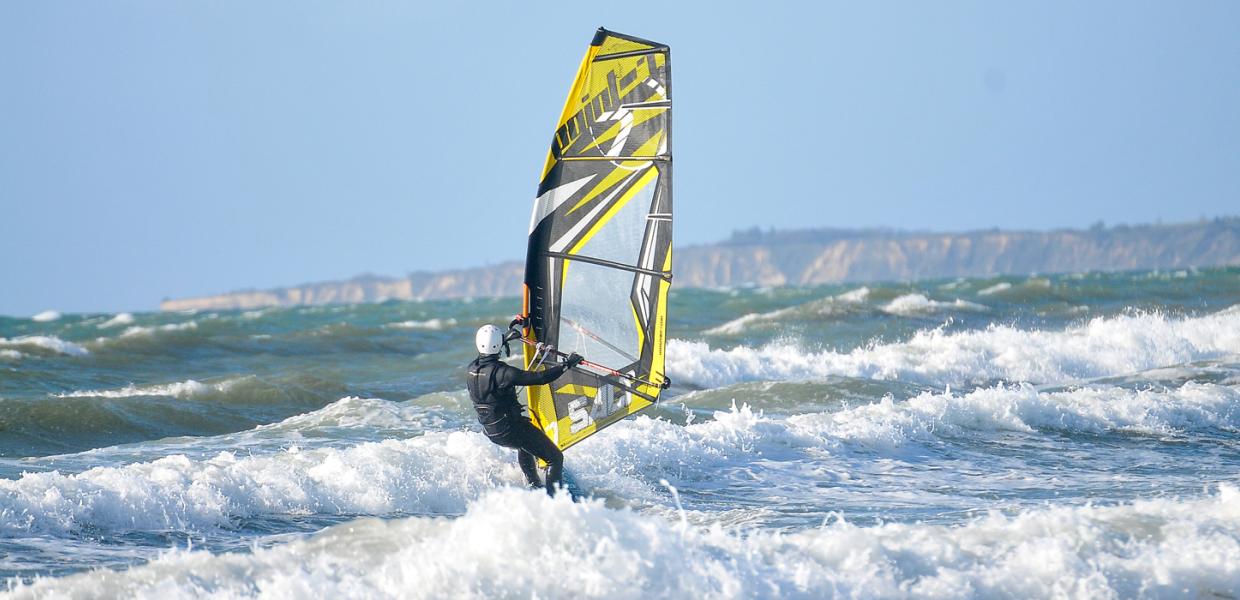 Windsurfing på Langeland