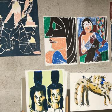 Kunstbutik med tidsløst samtidskunst