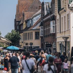 Gågaden i Rudkøbing