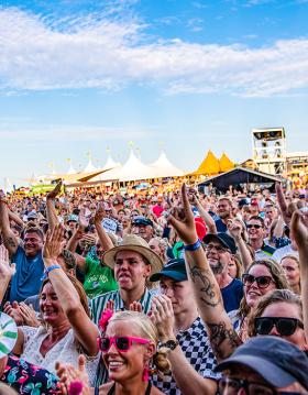 Publikum til Langelandsfestival