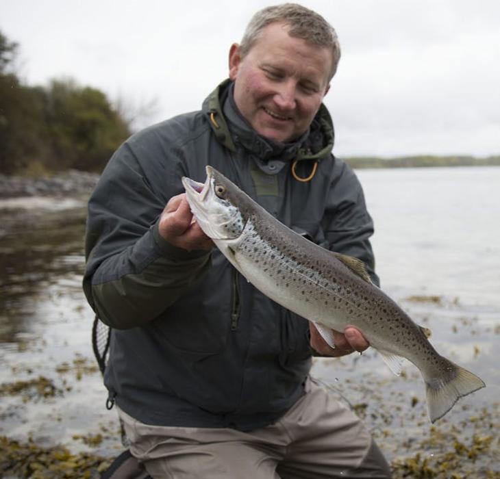 Lystfisker på Langeland