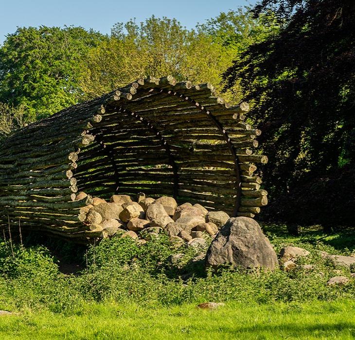 Organisk Land-art i Tranekær